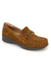 Jambu Women's Tabitha Slip On Flats In Dark Tan