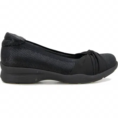 JAMBU WOMEN'S TARA FLAT - WIDE IN BLACK