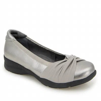 Jambu Women's Tara Flat Shoes - Medium In Grey In Multi
