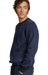 Jambys Chilluxe Crewneck Sweatshirt In Navy/black