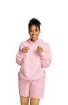 Jambys Chilluxe Hoodie In Light Pink