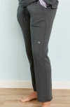 Jambys Chilluxe Quilted Pant In Charcoal Heather