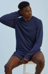 Jambys Long-sleeve Jamtee In Navy