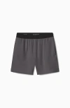 Jambys Soffle Shorts In Gray/black