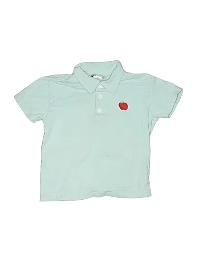 Pre-owned James & Lottie Kids' Short Sleeve Polo Shirt In Blue