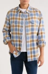 James Campbell Cayucos Plaid Overshirt In Multi