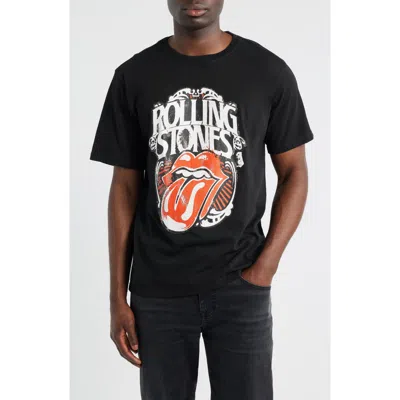 James Campbell Graphic T-shirt In Black