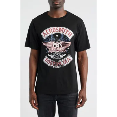 James Campbell Graphic T-shirt In Black