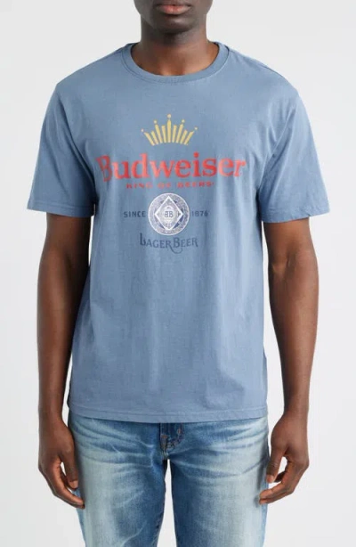 James Campbell Graphic T-shirt In Blue