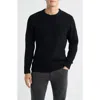 James Campbell Laggan Waffle Stitch Crewneck Sweater In Multi