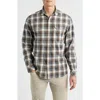 James Campbell Lenox Trim Fit Plaid Cotton Button-up Shirt In Multi