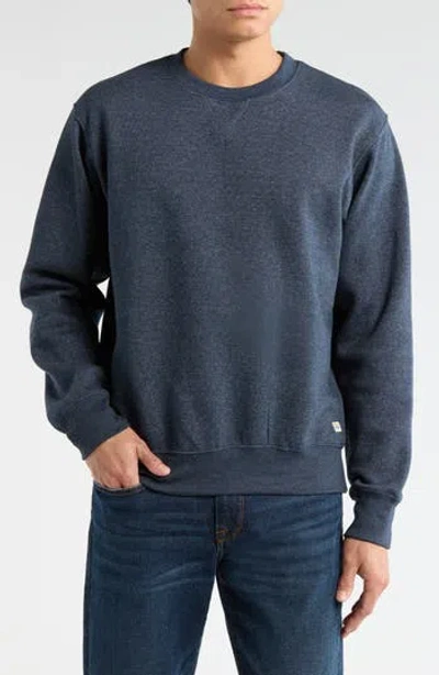 James Campbell Sierra Crewneck Fleece Sweatshirt In Blue