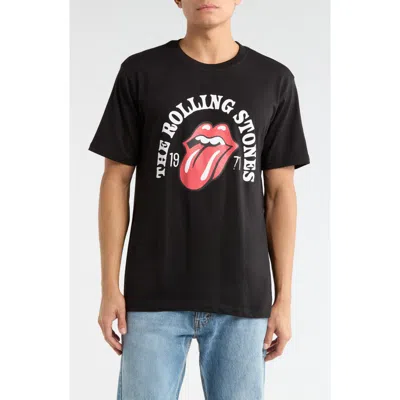 James Campbell The Rolling Stones Graphic T-shirt In Black