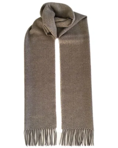 James Cavolini Italy Men's Cashmere Scarf In Brown