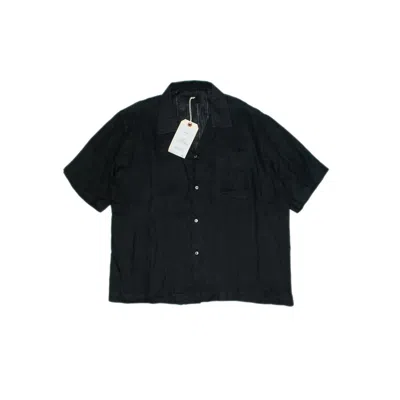 Pre-owned James Coward Riviera Shirt Size Ii In Black