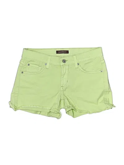 Pre-owned James Jeans Denim Shorts In Green