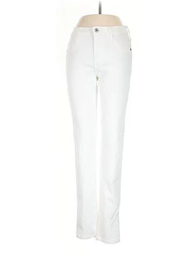 Pre-owned James Jeans Jeans In Ivory