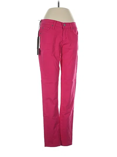 Pre-owned James Jeans Jeans In Pink