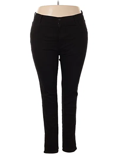 Pre-owned James Jeans Jeggings In Black
