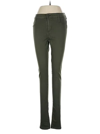 Pre-owned James Jeans Jeggings In Green