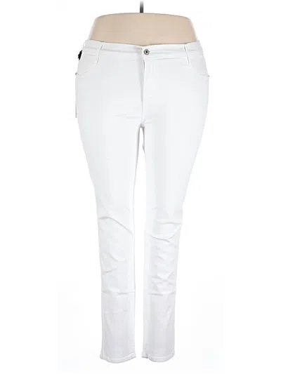 Pre-owned James Jeans Jeggings In White