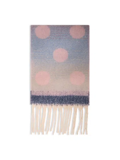 James Lakeland Circle Scarf In Pink