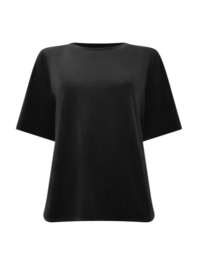 James Lakeland Jersey T-shirt In Black