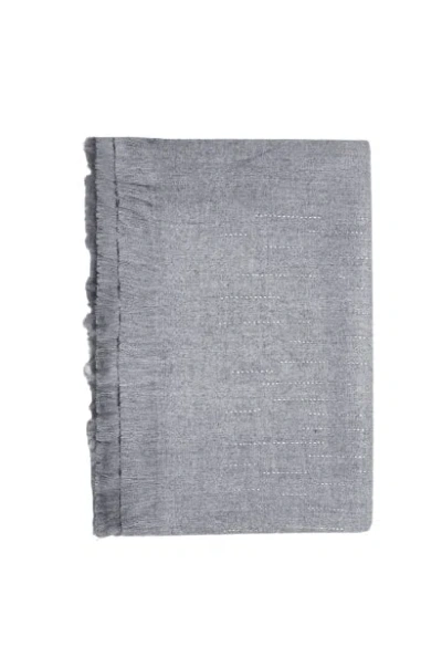 James Lakeland Women's All Over Crystal Scarf Grey In Gray