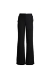 James Lakeland Women's Black Pin Stripe Tailored Trousers In Black