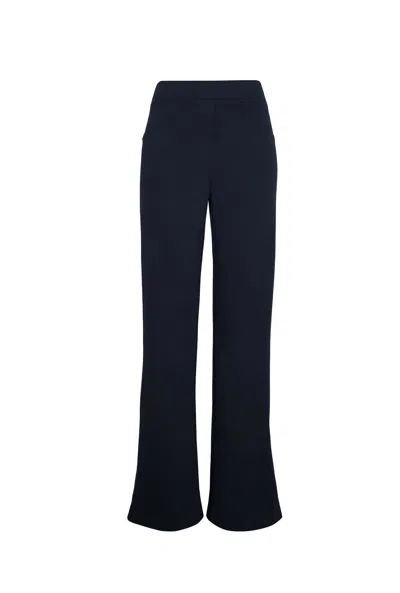 James Lakeland Women's Blue Boot Leg Trousers Navy