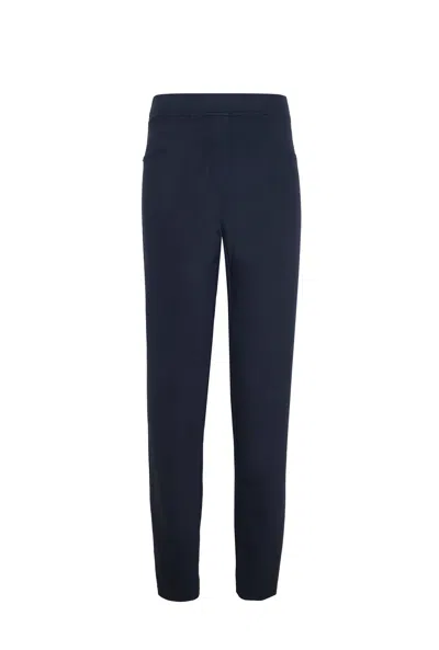 James Lakeland Women's Blue Cigarette Trousers Navy