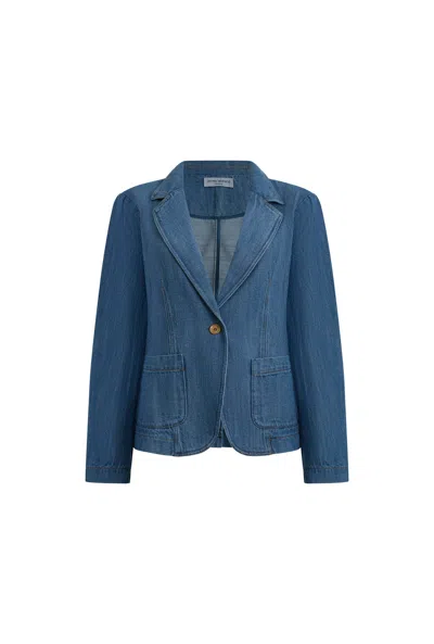 James Lakeland Women's Blue Denim Jacket