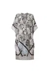 James Lakeland Women's Boho Chic Black Kaftan
