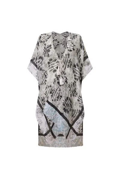 James Lakeland Women's Boho Chic Black Kaftan