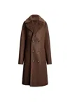 James Lakeland Women's Brown Reversible Faux Fur Coat In Brown