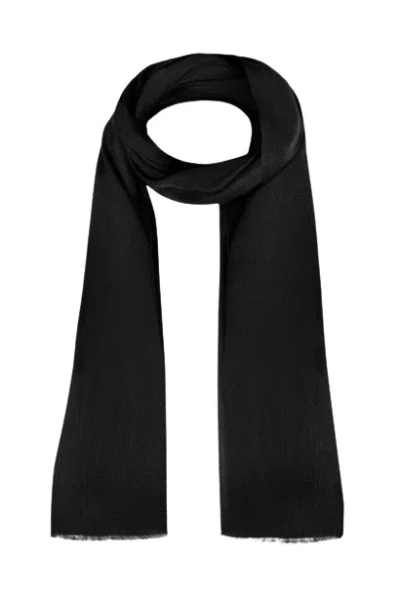 James Lakeland Women's Cashmere Scarf Black