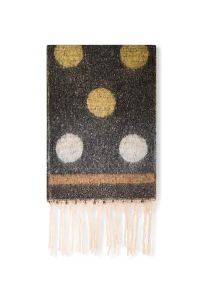 James Lakeland Women's Circle Black Scarf