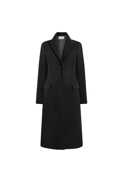 James Lakeland Women's Classic Black Coat