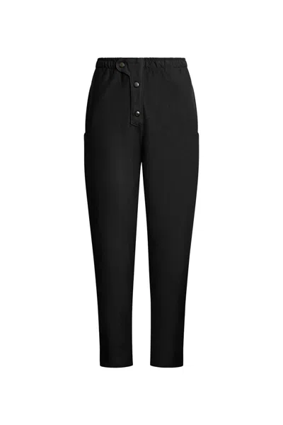James Lakeland Women's Cotton Black Trousers