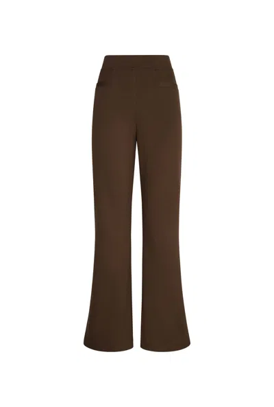 James Lakeland Women's Dark Brown Bootleg Trousers