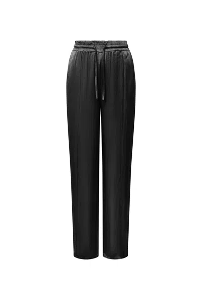 James Lakeland Women's Drawstring Black Trousers
