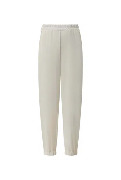 James Lakeland Women's Jersey White Joggers