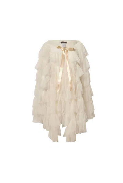 James Lakeland Women's Neutrals Nude Organza Shawl In Brown