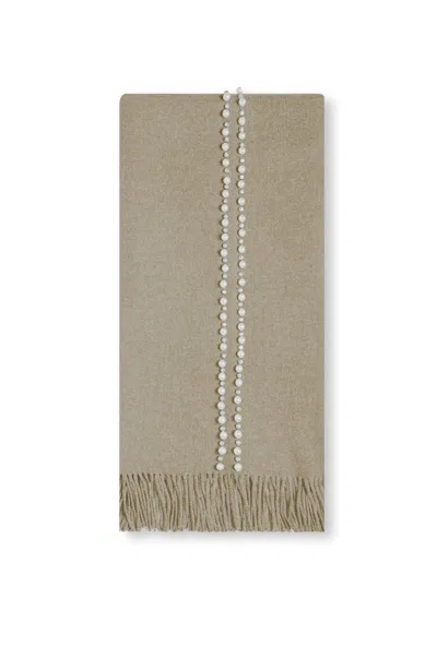 James Lakeland Women's Neutrals Pearl Beige Scarf