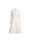 James Lakeland Women's Neutrals Princess Cream Coat In White