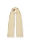 James Lakeland Women's Neutrals Soft Shine Ivory Scarf In Neutral
