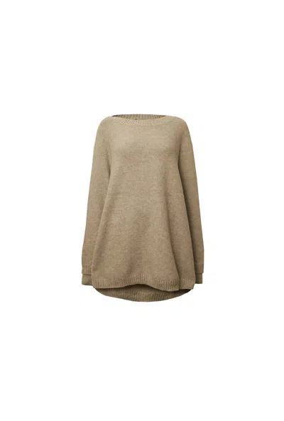 James Lakeland Women's Pale Grey One Size Pullover In Gray