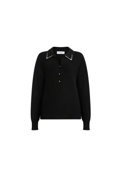 James Lakeland Women's Pearl Black Jumper