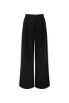 Shop James Lakeland Women's Pin Tuck Black Trousers