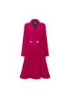 James Lakeland Women's Pink Princess Coat In Red